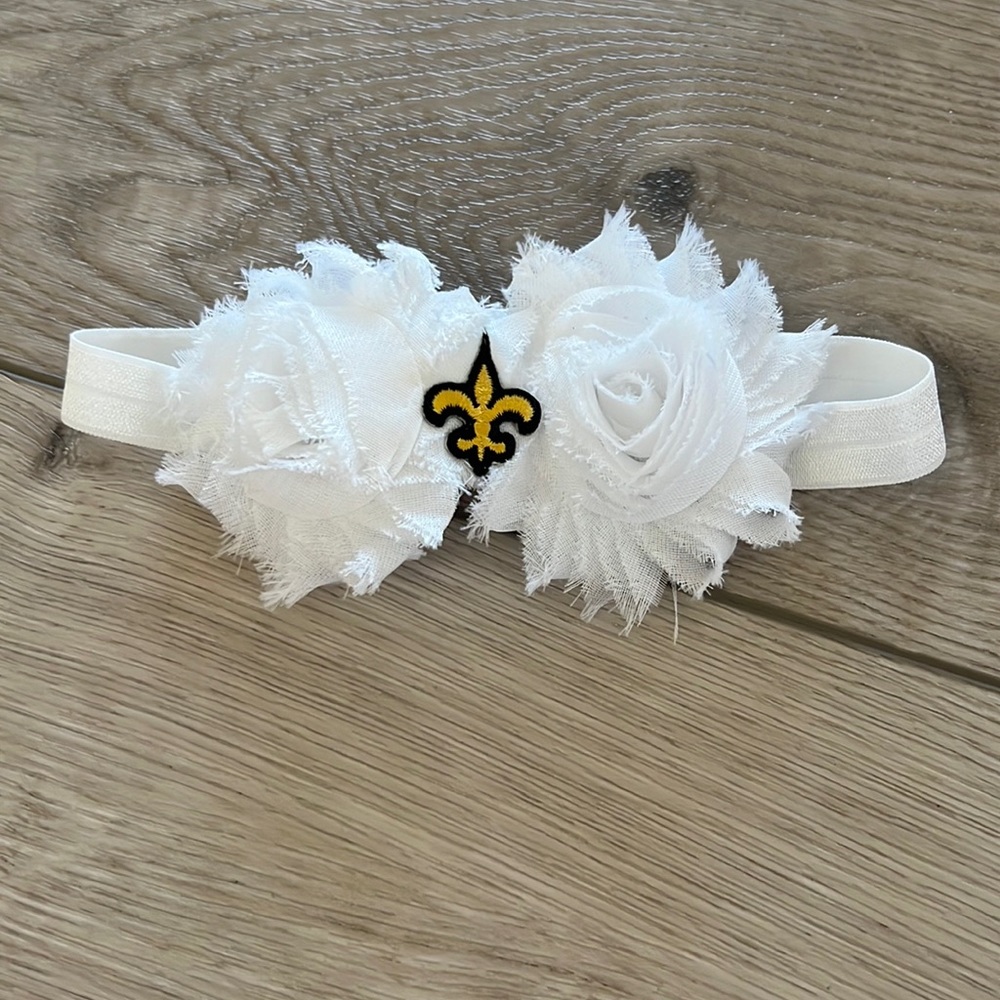 Saints Baby Headband
